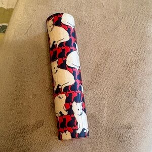 Paul & Joe White cat Print lipstick case